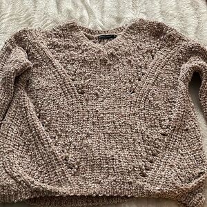 Amanda Green crop sweater